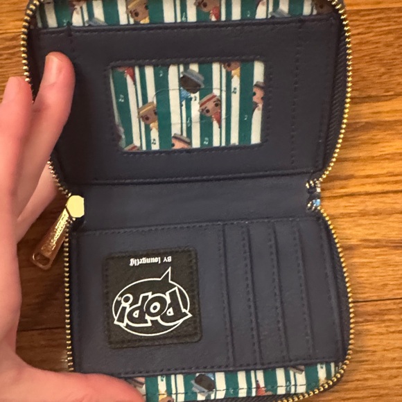 Loungefly Disney Parks Navy Wallet - Picture 2 of 5